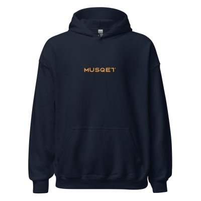 Musqet Unisex Hoodie - Navy